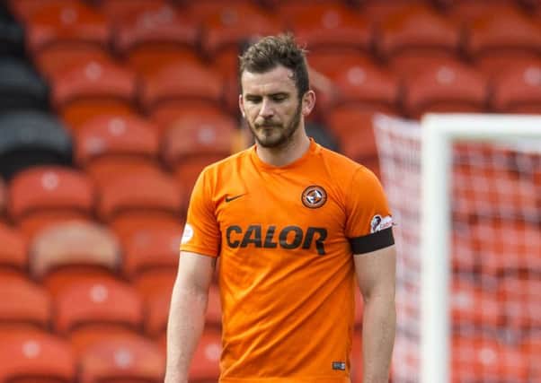 Gunning's time at Dundee United has come to an end. Picture: SNS