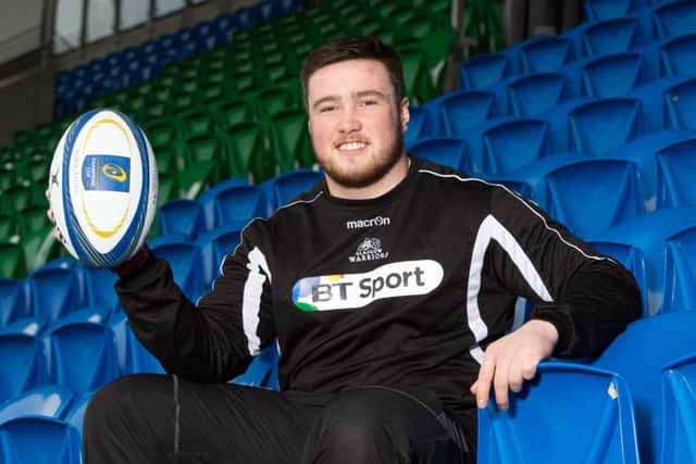 Glasgow Warriors' Zander Fagerson has agreed a new three-year deal. Picture: Rob Casey/SNS/SRU