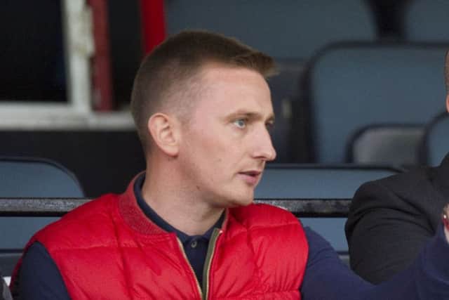 Derek Riordan has been challenged to play on for another three or four years. Picture: Craig Watson/SNS
