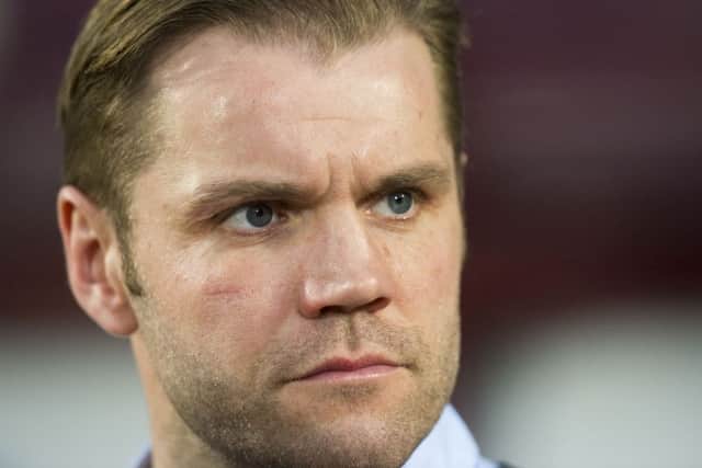 Hearts head coach Robbie Neilson saw his side defeat Aberdeen on Friday night. Picture: SNS