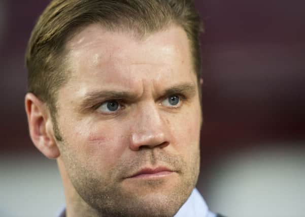 Hearts head coach Robbie Neilson saw his side defeat Aberdeen on Friday night. Picture: SNS
