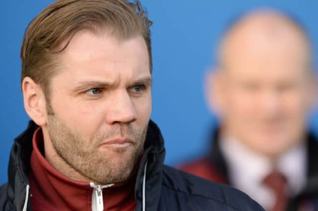 Hearts head coach Robbie Neilson regrets not closing the gap further on Aberdeen. Picture: Ross Parker/SNS