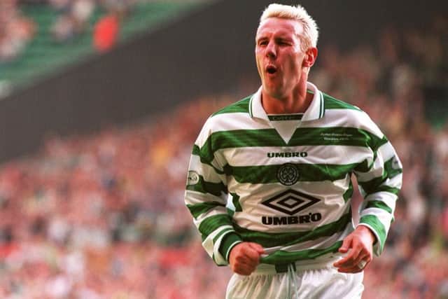 Craig Burley during his days with Celtic. Picture: Stephen Mansfield