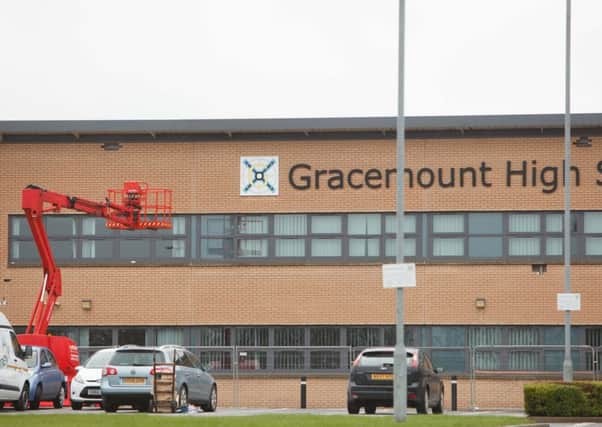 Gracemount High is among the schools being examined for structural faults. Picture: Toby Williams