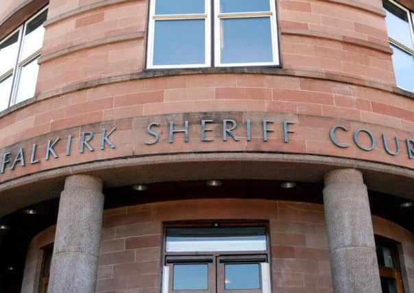 Ross Stewart appeared at Falkirk Sheriff Court.
