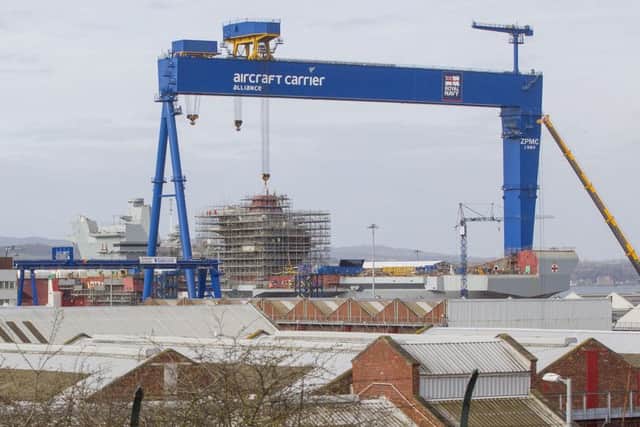 The UK's largest crane, Goliath, is up for sale. Picture: SWNS