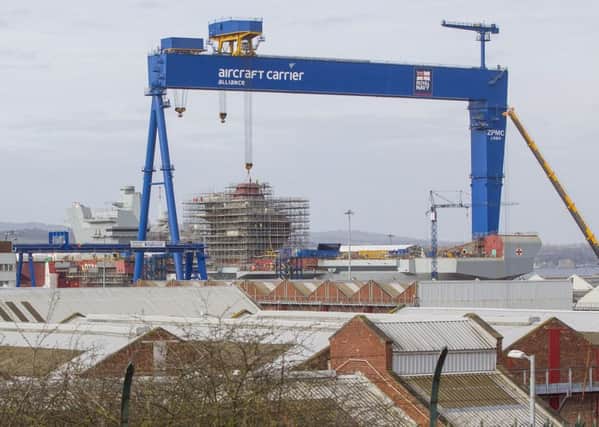 The UK's largest crane, Goliath, is up for sale. Picture: SWNS