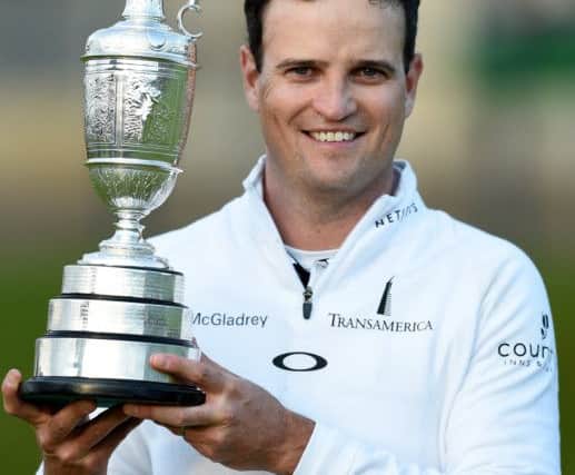 Zach Johnson will be defending the Claret Jug at Royal Troon in July. Picture: Jane Barlow