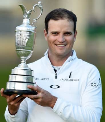 Zach Johnson will be defending the Claret Jug at Royal Troon in July. Picture: Jane Barlow