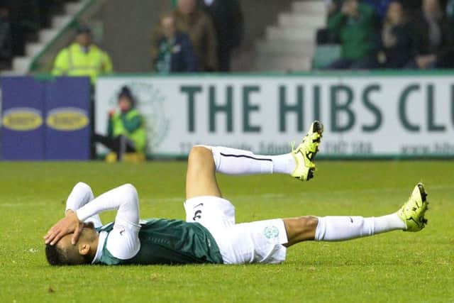 Things have taken a turn for the worse at Easter Road. Picture: SNS