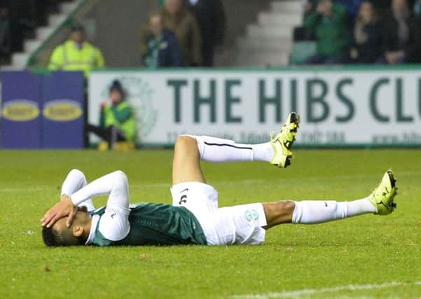 Things have taken a turn for the worse at Easter Road. Picture: SNS