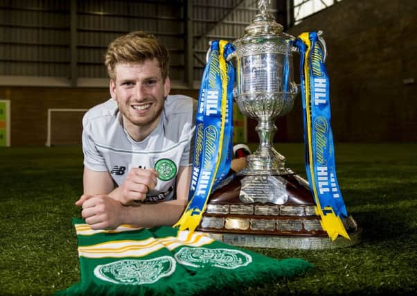 Stuart Armstrong hopes to earn a rare start for Celtic at Hampden Park on Sunday in what would be his first taste of an Old Firm clash. Picture: SNS