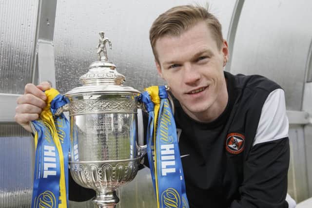 Billy Mckay's Dundee United loan deal is up at the end of the season. Picture: Steve Welsh