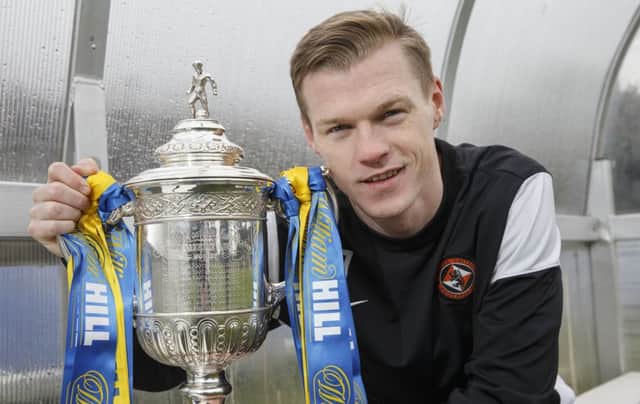 Billy Mckay's Dundee United loan deal is up at the end of the season. Picture: Steve Welsh
