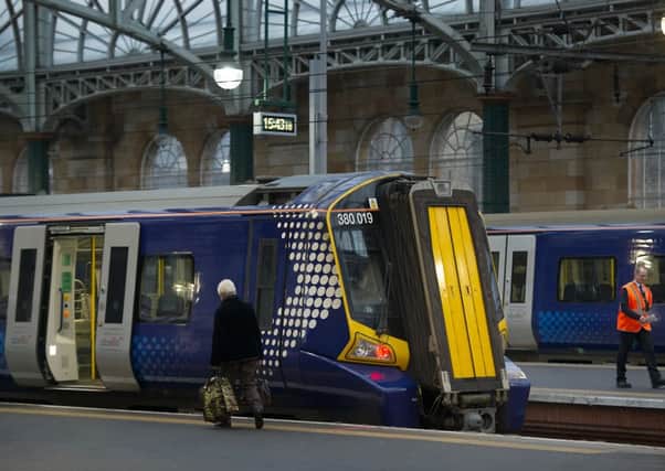 ScotRail plans to downgrade conductors on a new electric train flee. Picture: John Devlin