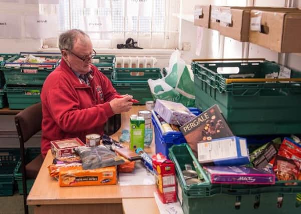 Foodbank demand has remained at record levels in the past year. Picture: Getty