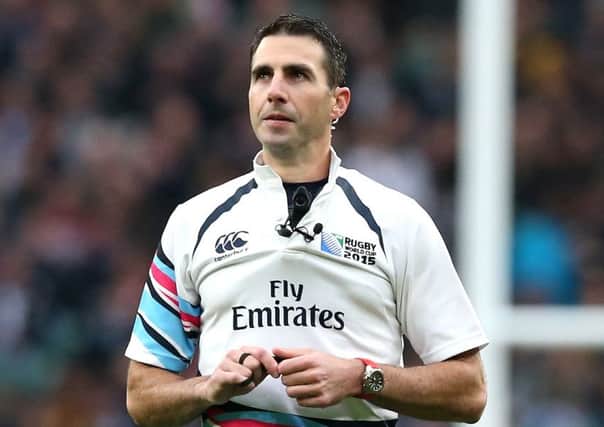 Craig Joubert has opened up over the controversy. Picture: Getty Images