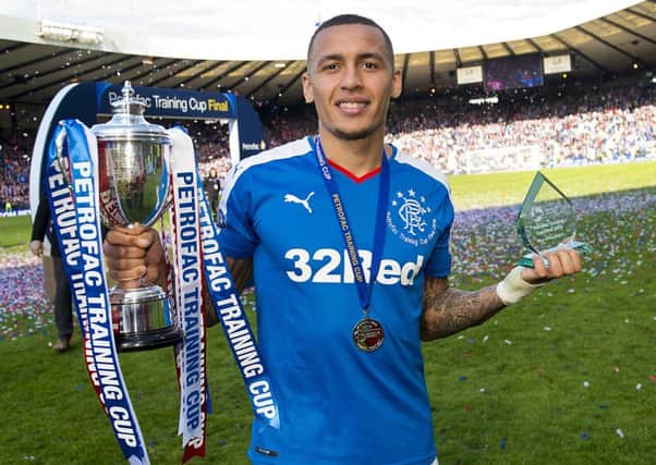 James Tavernier has scored well in double figures from right back this season. Picture: SNS