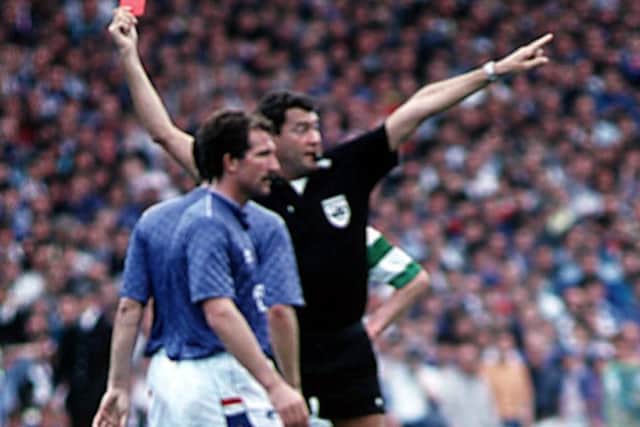 Graeme Souness was no stranger to controversy in his time at Rangers, where he  instigated a revolution  and collected the odd red card.
Picture: SNS Group