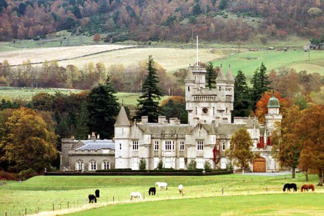 Balmoral Castle, the Scottish holiday home of the Queen