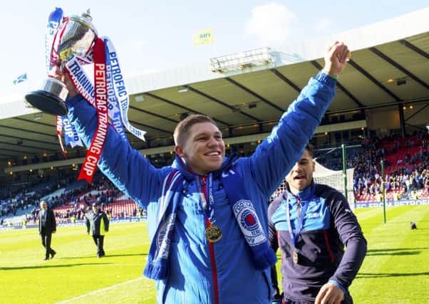 Rangers' Martyn Waghorn is not fit enough to face Celtic. Picture: Alan Harvey/SNS