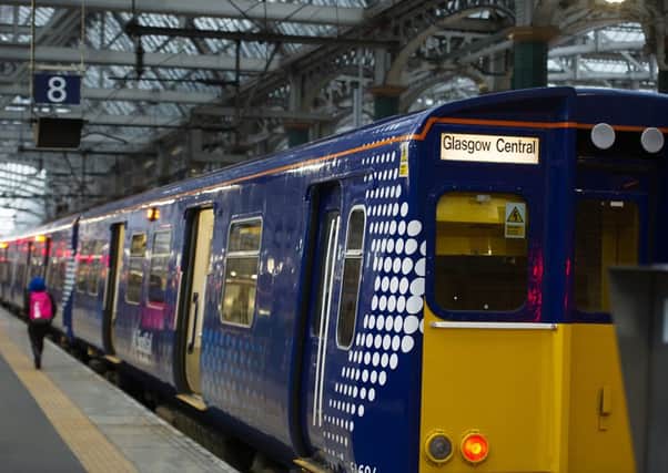 ScotRail services were affected. Picture: John Devlin