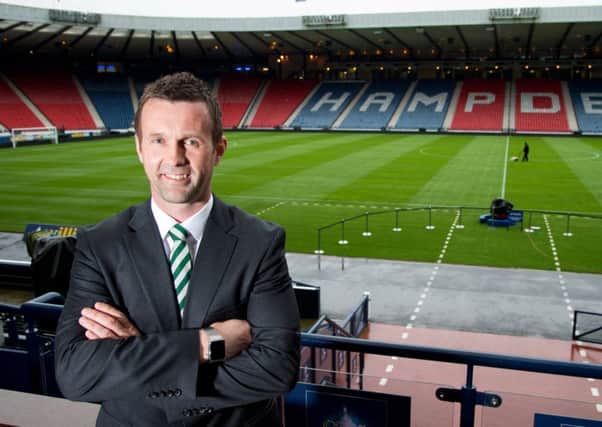 Celtic Manager Ronny Deila at Hampden Park ahead of Sunday's showdown against Rangers. Picture: Rob Casey/SNS