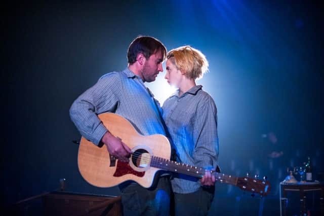 Ewan Donald plays Beane with Sarah Swire as Molly in Love Song