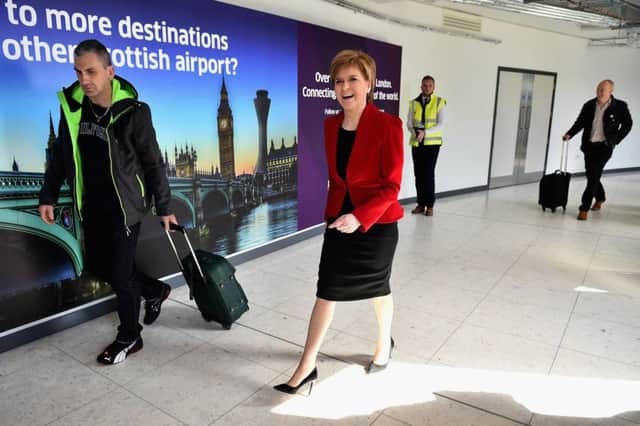First Minister of Scotland and leader of the SNP Nicola Sturgeon . Picture: Getty