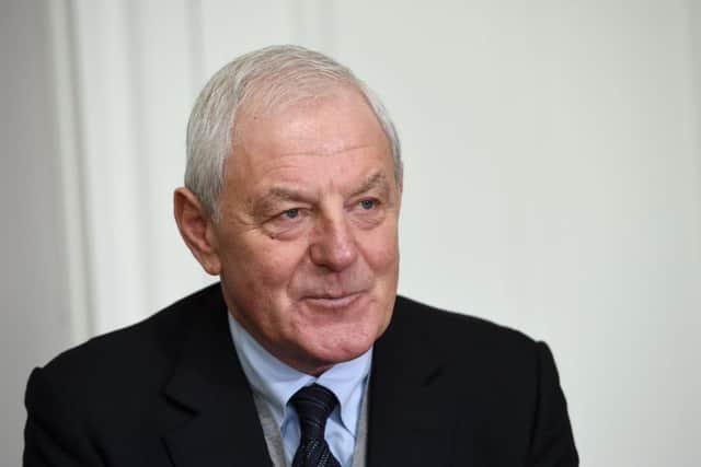 Walter Smith had said putting Rangers in the Third Division had been "unnecessary". Picture: SNS