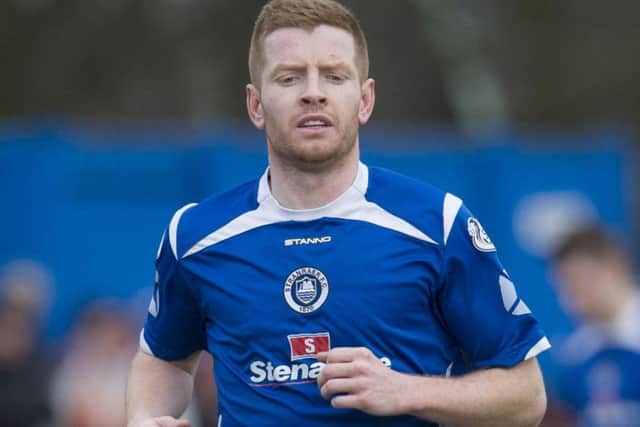 Craig Malcolm scored twice for Stranraer in 4-1 win over Dunfermline. Picture: Craig Foy/SNS
