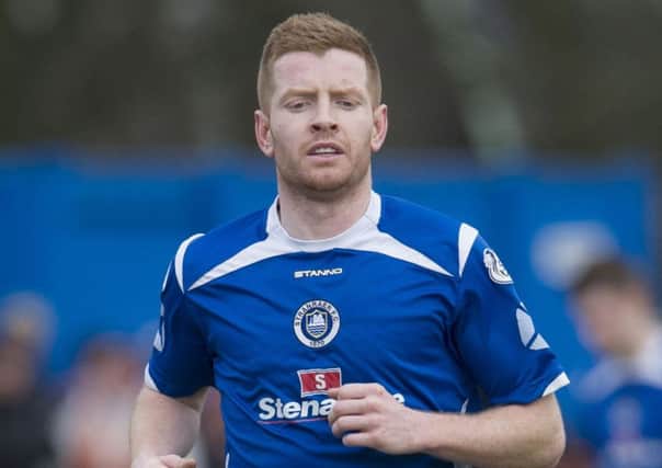 Craig Malcolm scored twice for Stranraer in 4-1 win over Dunfermline. Picture: Craig Foy/SNS