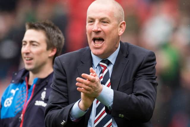 Rangers manager Mark Warburton. Picture: SNS
