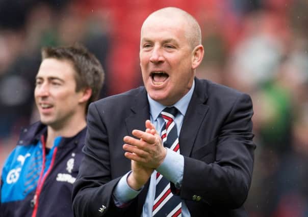 Rangers manager Mark Warburton. Picture: SNS