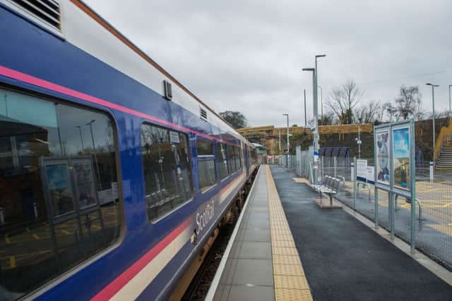 Newtongrange station, part of the Borders Railway route. Picture: Ian Georgeson