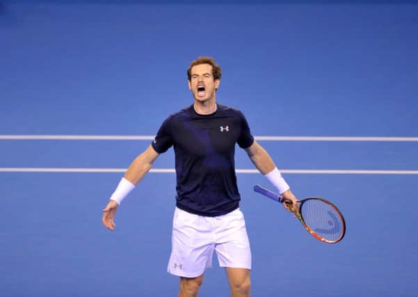 Andy Murray. Picture: Jane Barlow