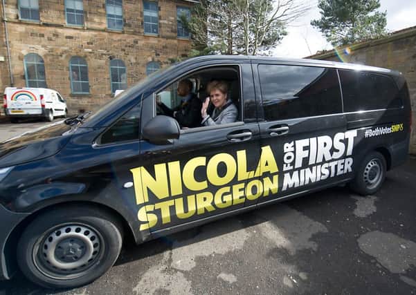 The poll shows the SNP are continuing to eke out a lead over Labour. Picture: John Devlin