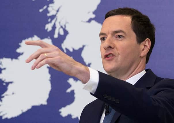 Chancellor George Osborne rejected the claims of Leave campaigners the nation would benefit. Picture: Getty Images