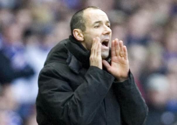 Then 
Rangers boss Paul Le Guen yells instructions during an Old Firm game in 2006. Picture: Alan Harvey/SNS