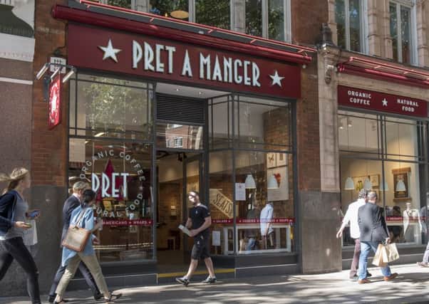 Pret's sales were lifted by demand for healthier options. Picture: Contributed