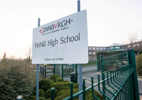 Nearly 400 pupils from Firrhill High School in Edinburgh are being educated at a university campus in light of the recent school closures. Picture: Ian Georgeson
