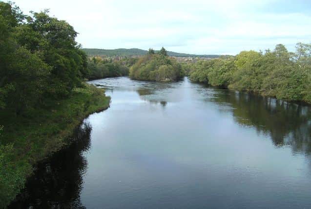 The River Spey at the Boat of Garten.