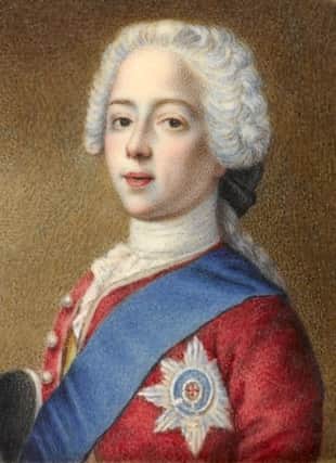 Portrait of Prince Charles Edward Stewart. Picture: NMS