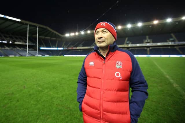 England coach Eddie Jones at BT Murrayfield ahead of this years Six Nations opener: It was a game I always thought wed win, he said. Picture: Getty