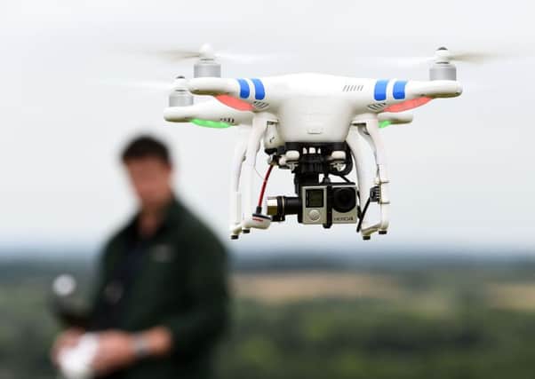 Drones have been banned as part of a no-fly zone around the T in the Park venue at Strathallan Castle. Picture: PA
