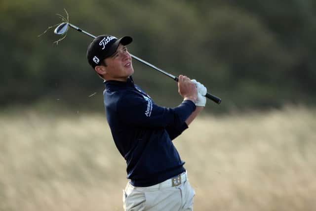 Scots golfer Ewen Ferguson injured his pinkie while playing basketball.  Picture: Ross Kinnaird/R&A via Getty Images