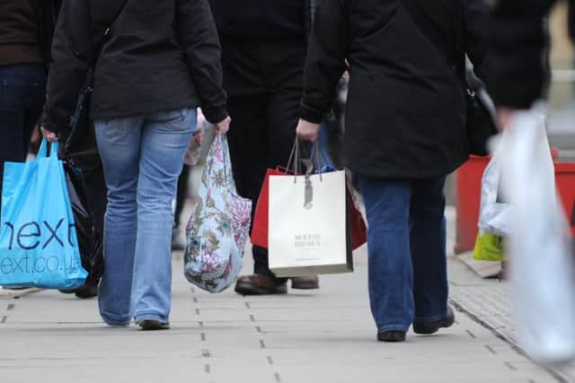 Total sales in Scotland were down last month. Picture: Jane Barlow