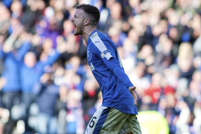 Rangers' Andy Halliday has said that he was less concerned about taking his penalty against Celtic than Peterhead. Picture: Kirk O'Rourke