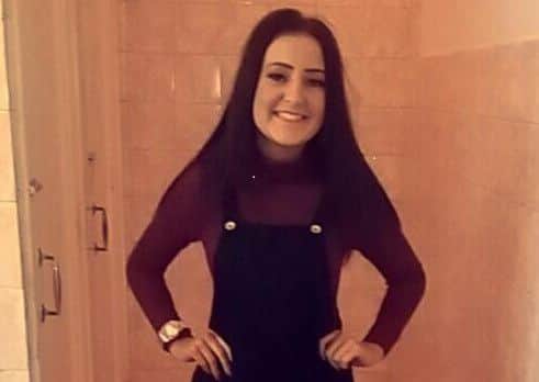 The family of Paige Doherty asked mourners to pay their respects while wearing bright clothing. Picture: Contributed