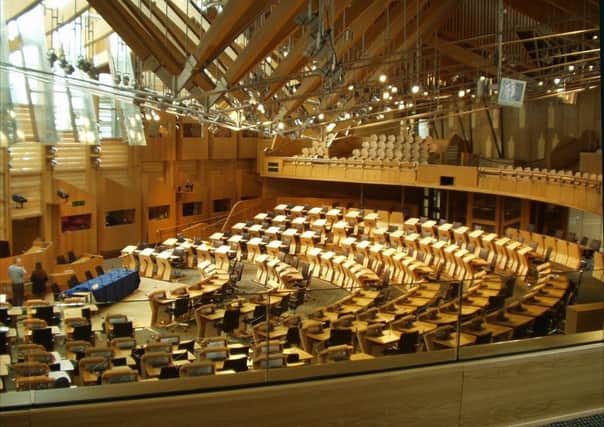 Proposed reforms could include a second parliamentary debate chamber. Picture: Scottish Parliament